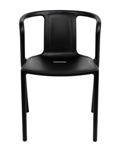 Krzesło AIR czarne - polipropylen MODESTO