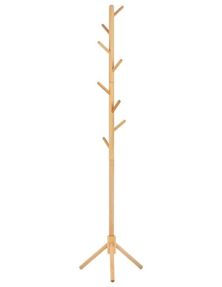 Wieszak stojący STICK naturalny drewno bukowe MODETSO