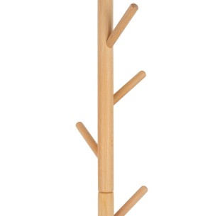 Wieszak stojący STICK naturalny drewno bukowe MODETSO 2