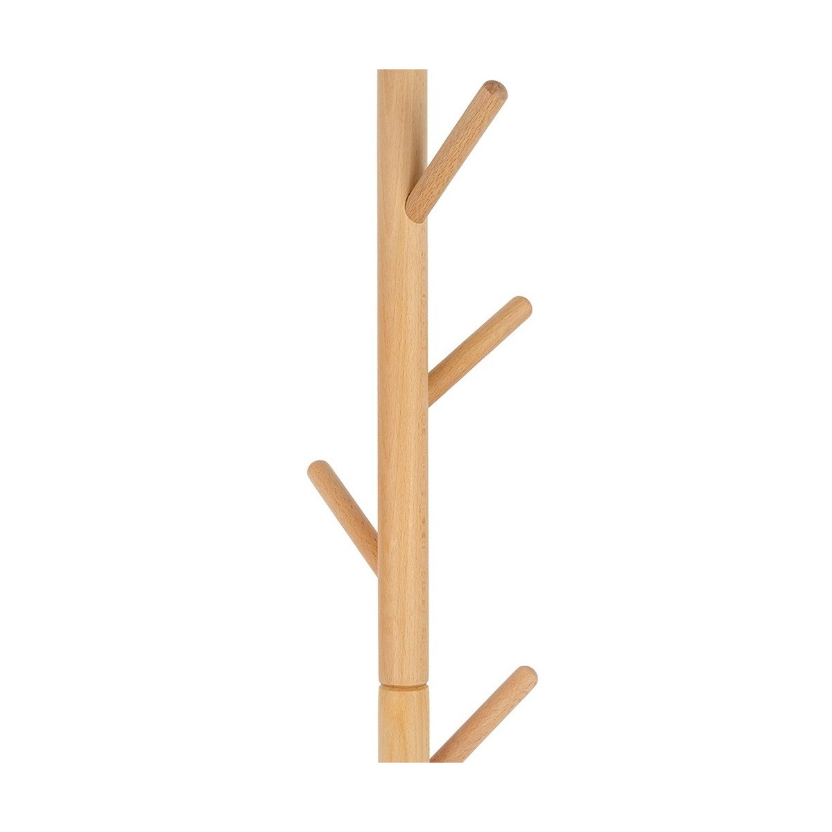 Wieszak stojący STICK naturalny drewno bukowe MODETSO