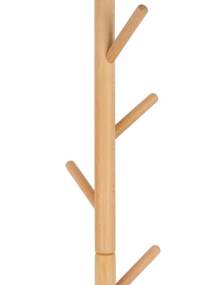 Wieszak stojący STICK naturalny drewno bukowe MODETSO