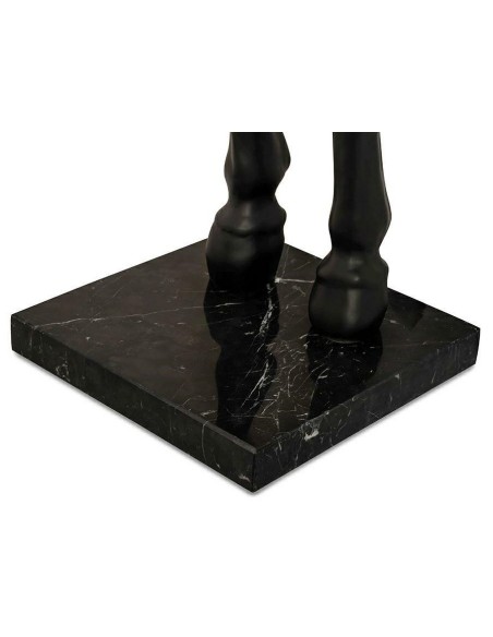 Lampa podłogowa KOŃ STAND S czarna - włókno szklane MOOSEE