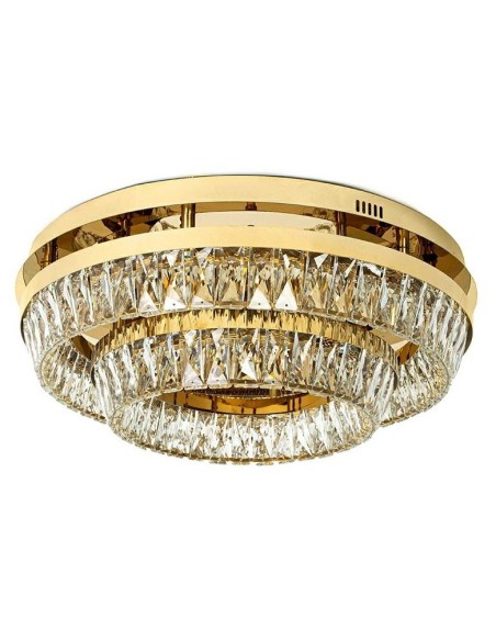 Lampa sufitowa / plafon SAVOY 2 złota MOOSEE