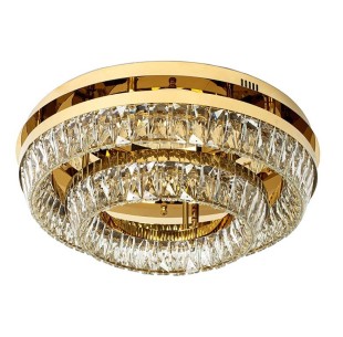 Lampa sufitowa / plafon SAVOY 2 złota MOOSEE