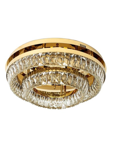 Lampa sufitowa / plafon SAVOY 2 złota MOOSEE