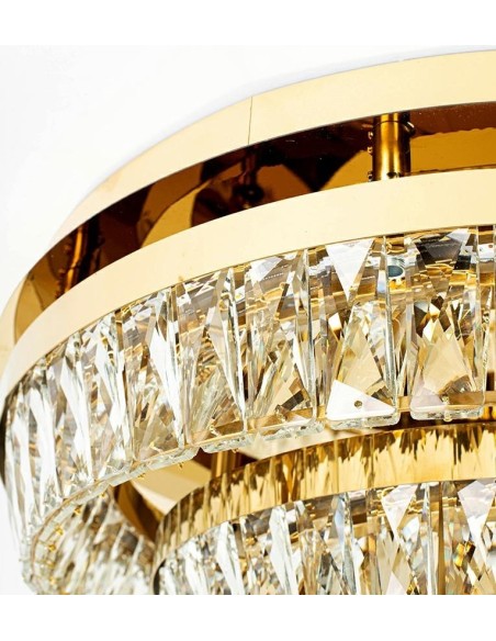 Lampa sufitowa / plafon SAVOY 2 złota MOOSEE