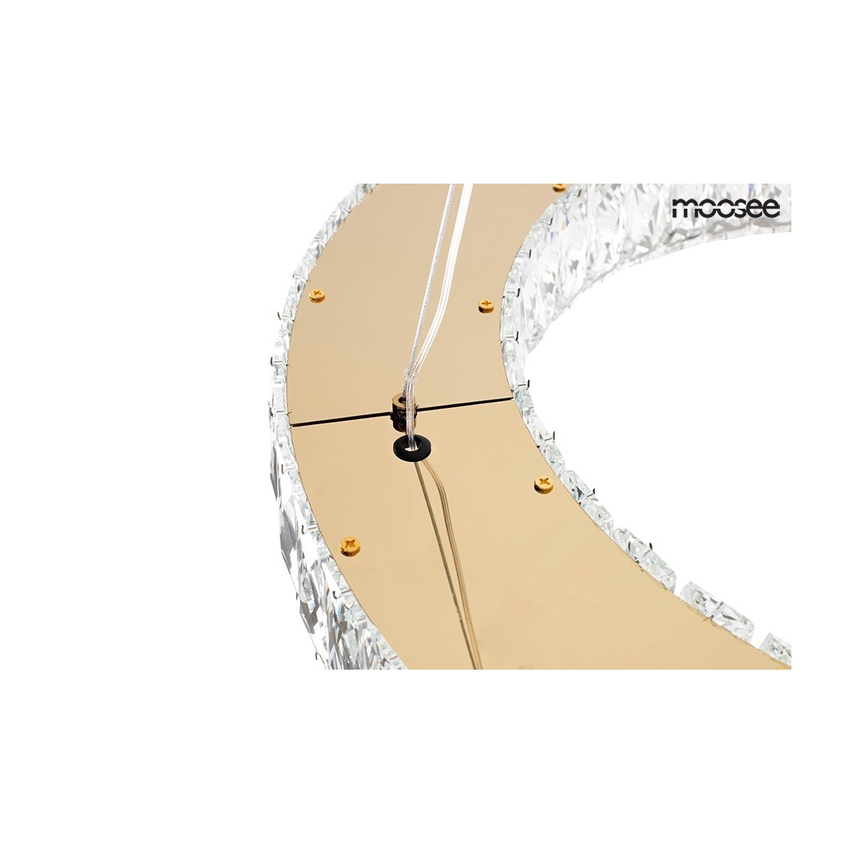 Lampa wisząca ALLISIA 60 złota MOOSEE