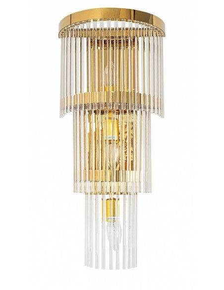 Lampa ścienna ESTRO złota MOOSEE