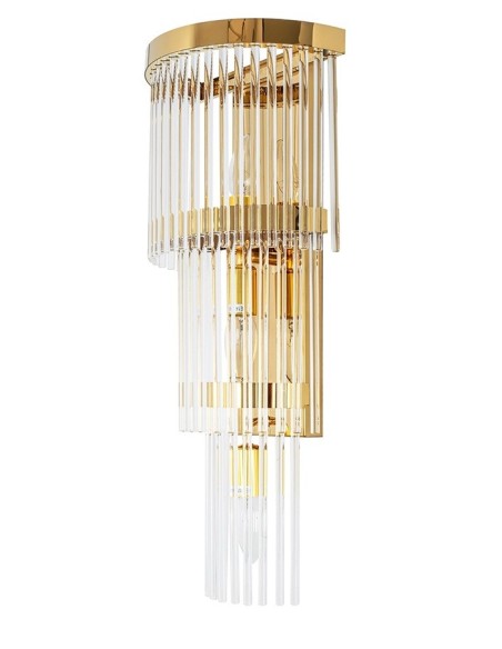 Lampa ścienna ESTRO złota MOOSEE