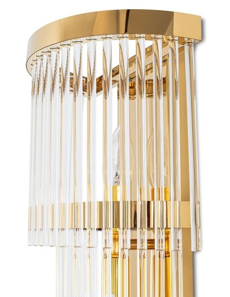 Lampa ścienna ESTRO złota MOOSEE