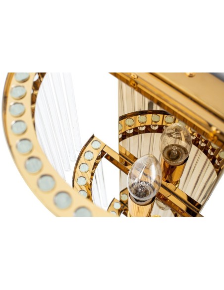 Lampa ścienna ESTRO złota MOOSEE