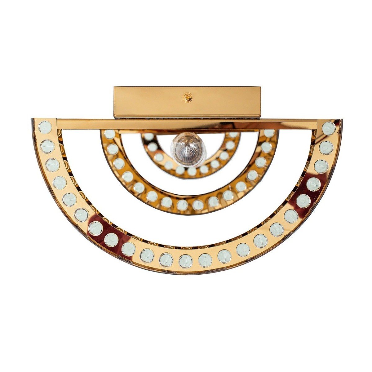 Lampa ścienna ESTRO złota MOOSEE