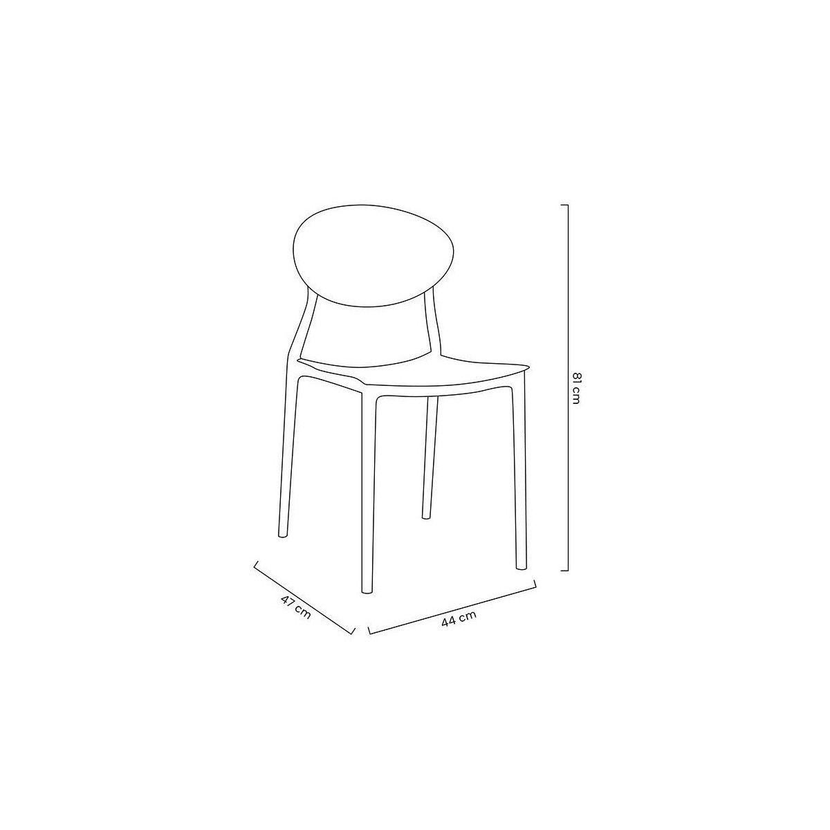 Krzesło FLEX MODESTO DESIGN