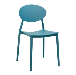 Krzesło FLEX morskie - polipropylen MODESTO