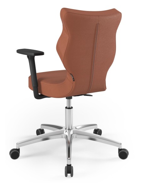 Krzesło obrotowe biurowe z podłokietnikami na kółkach PERTO PLUS ENTELO