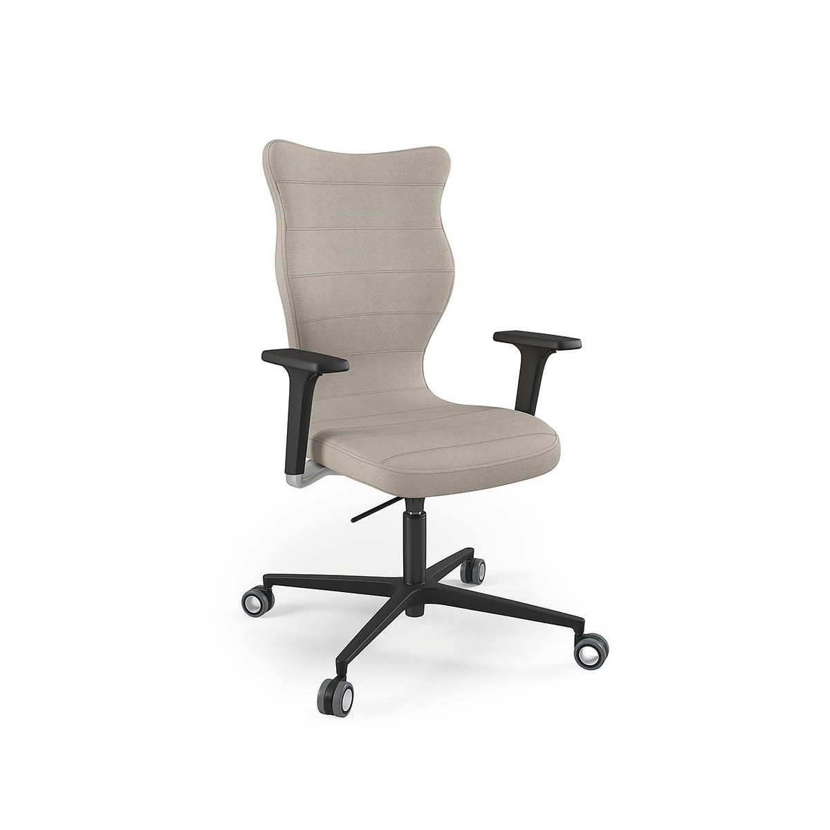 Krzesło obrotowe biurowe z podłokietnikami na kółkach ZODIAC PLUS ENTELO