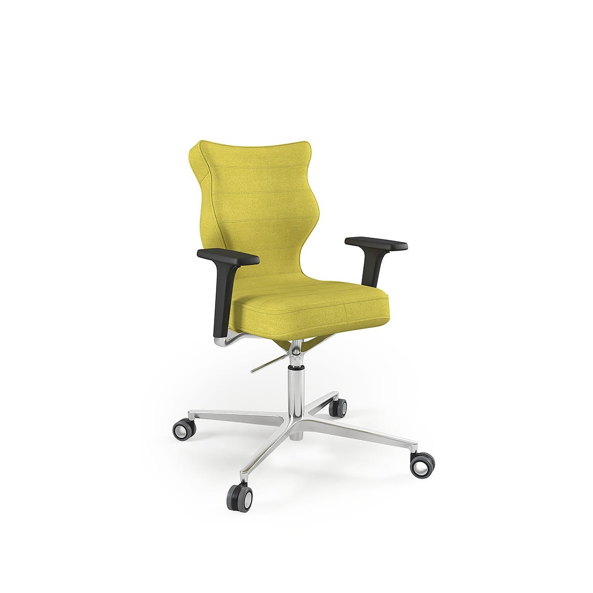 Krzesło obrotowe biurowe z podłokietnikami na kółkach ZODIAC PLUS ENTELO