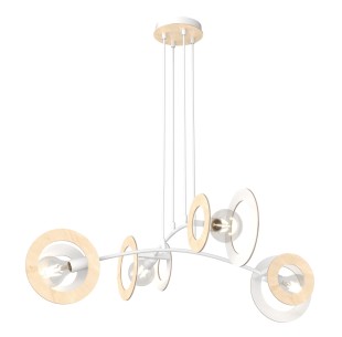 Lampa wisząca SKIVA 4 black EMIBIG 2