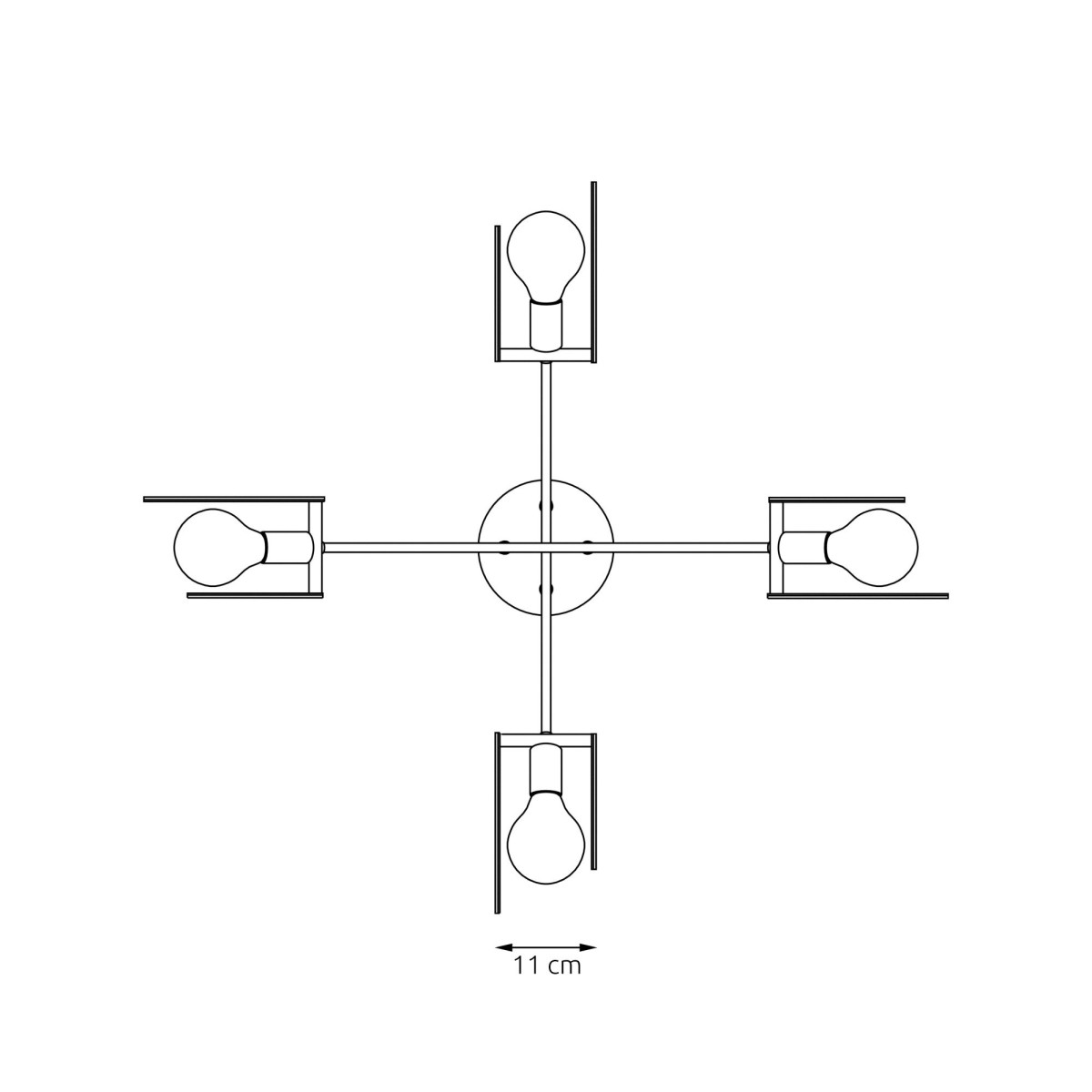 Lampa wisząca SKIVA 4 EMIBIG