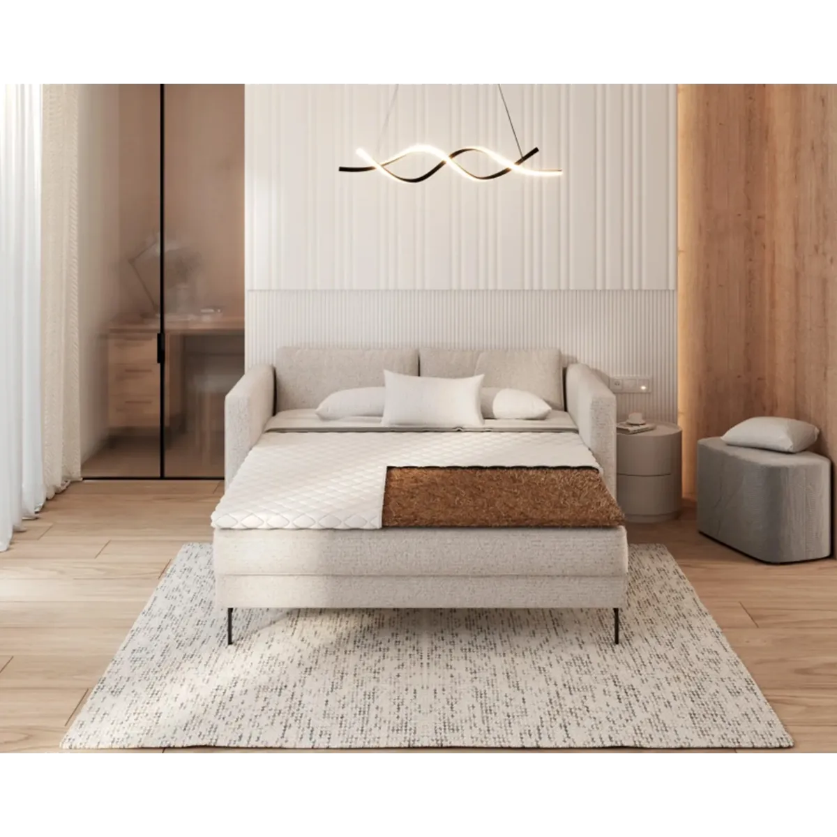 Materac nawierzchniowy KOKOS FDM