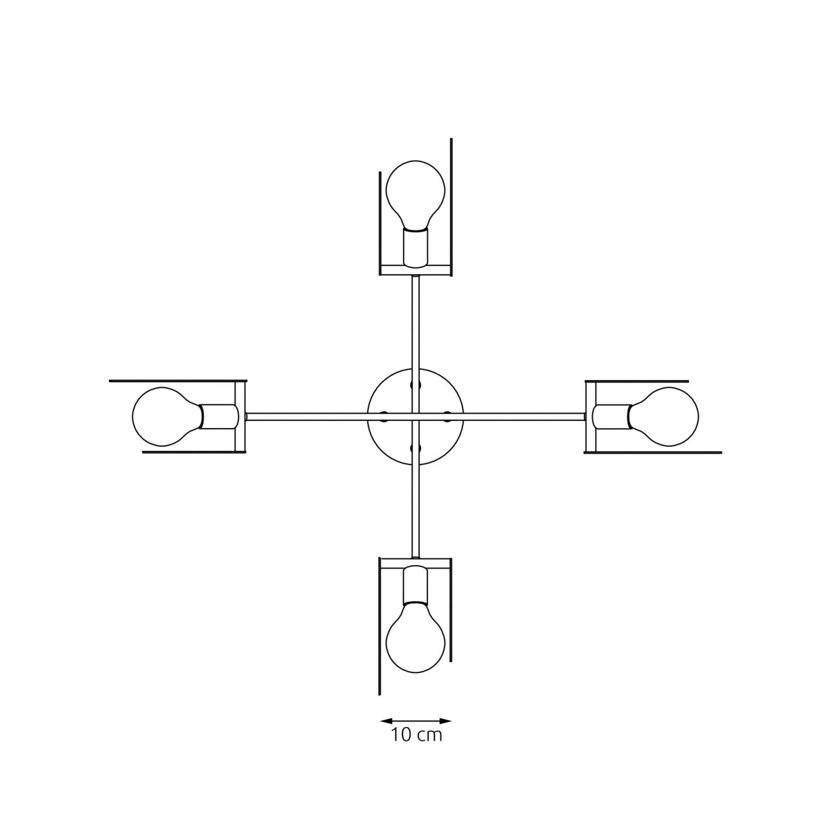 Lampa wisząca EUFORIA 4 EMIBIG