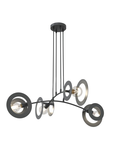 Lampa wisząca EUFORIA 4 black EMIBIG