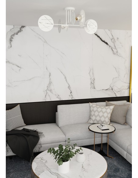 Lampa wisząca FRICK 4 white EMIBIG