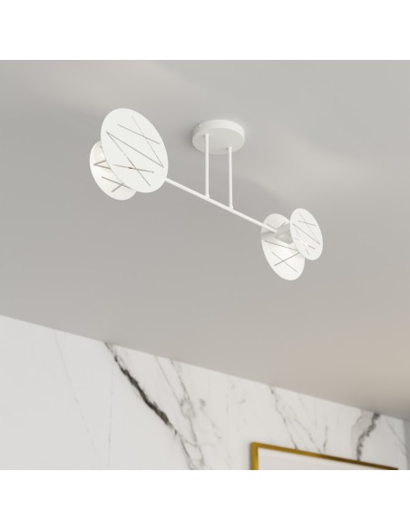 Lampa sufitowa FRICK 2 white EMIBIG