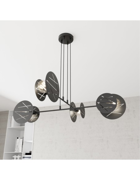 Lampa wisząca XOTIC 4 black EMIBIG