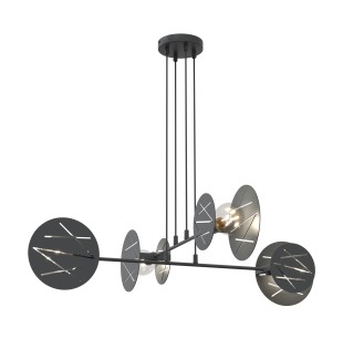 Lampa wisząca XOTIC 4 black EMIBIG