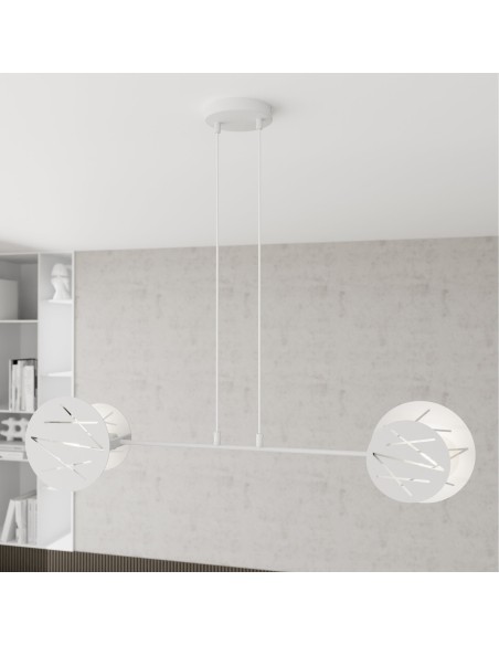 Lampa wisząca XOTIC 2 white EMIBIG