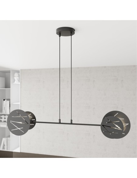 Lampa wisząca XOTIC 2 black EMIBIG
