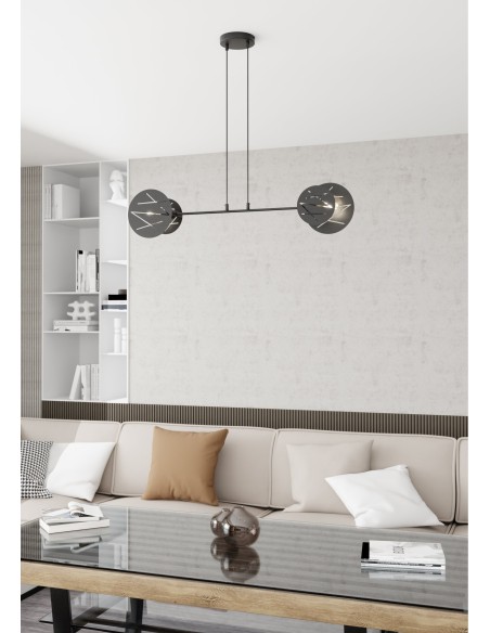 Lampa wisząca XOTIC 2 black EMIBIG