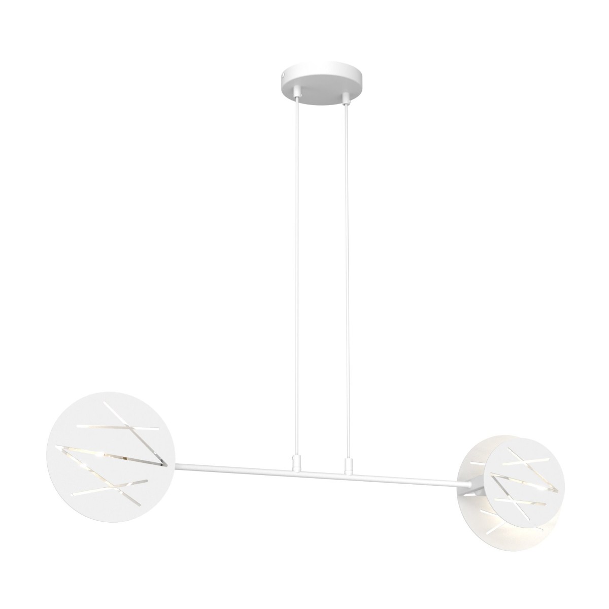 Lampa wisząca XOTIC 2 white EMIBIG
