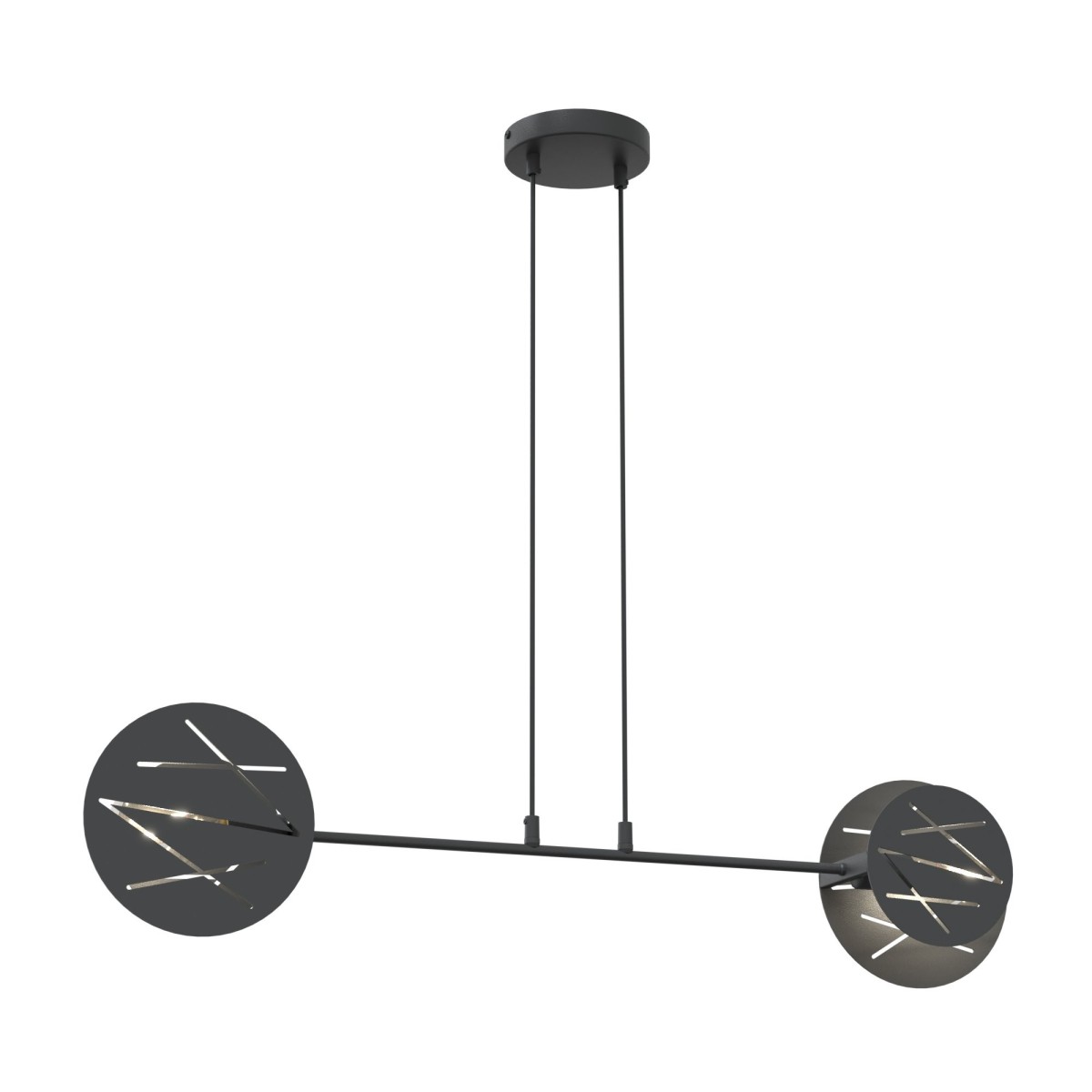 Lampa wisząca XOTIC 2 black EMIBIG