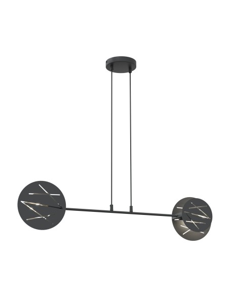 Lampa wisząca XOTIC 2 black EMIBIG