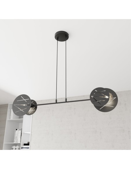 Lampa wisząca XOTIC 2 black EMIBIG