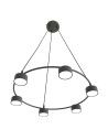 Lampa wisząca STARLIT 6 black EMIBIG