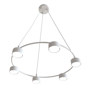 Lampa wisząca STARLIT 6 black EMIBIG 2