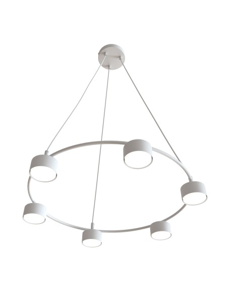 Lampa wisząca STARLIT 6 white EMIBIG