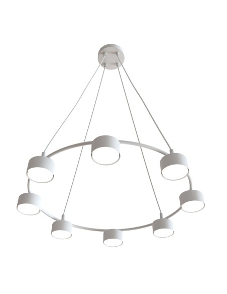 Lampa wisząca STARLIT 8 white EMIBIG