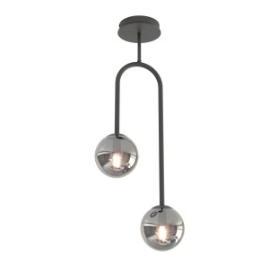 Lampa wisząca ATRIA 2 opal EMIBIG 2