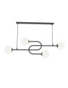Lampa wisząca ATRIA 4 opal EMIBIG