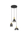 Lampa wisząca FOX 3 PREM black EMIBIG