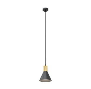 Lampa wisząca ROSA 1 black EMIBIG