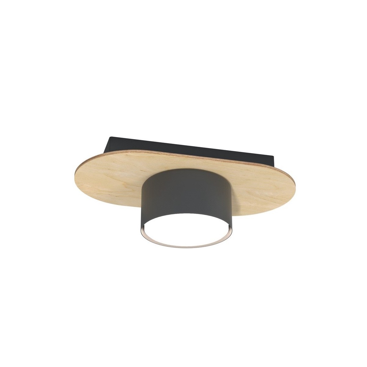 Lampa sufitowa DIAZ 1 wood EMIBIG