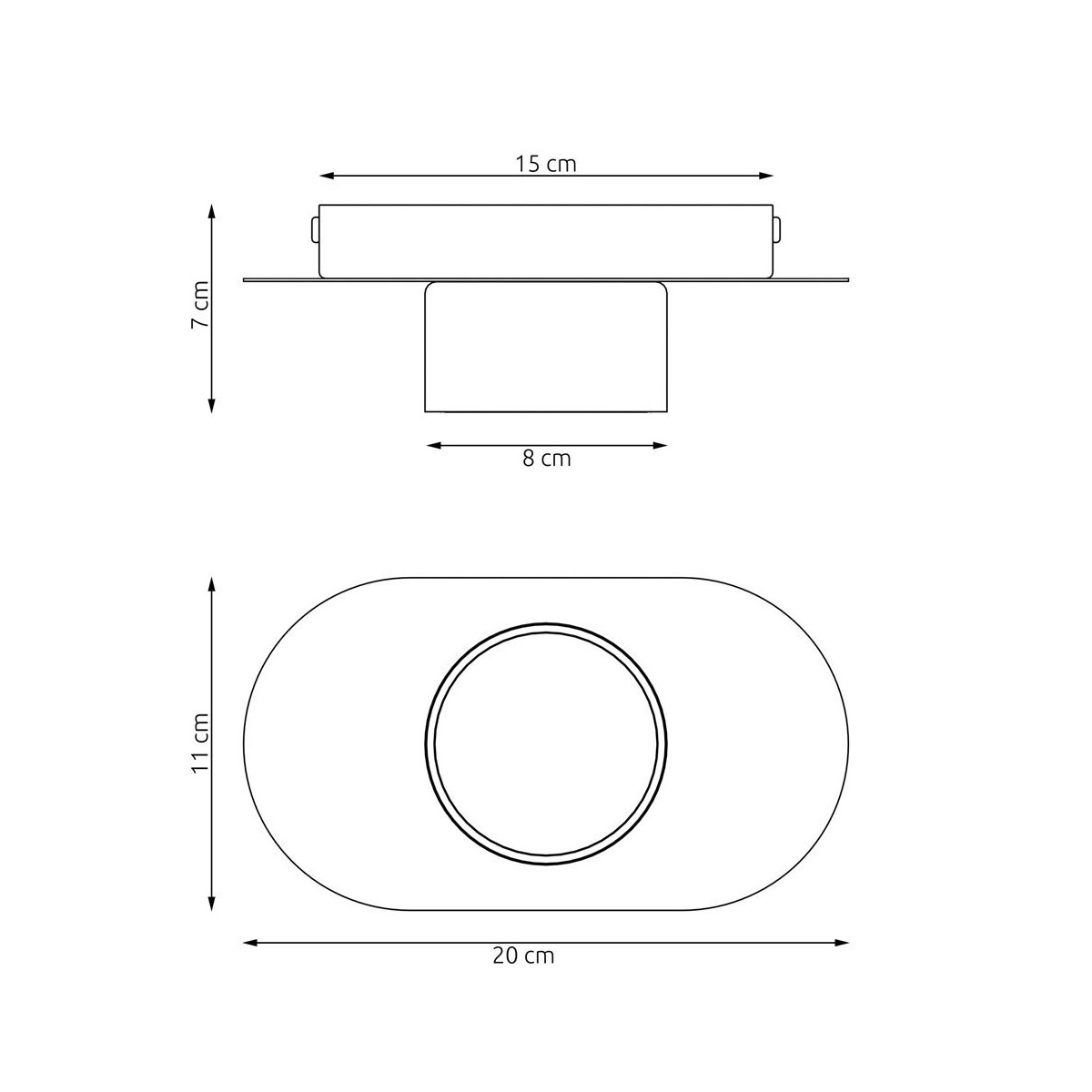 Lampa sufitowa DIAZ 1 EMIBIG