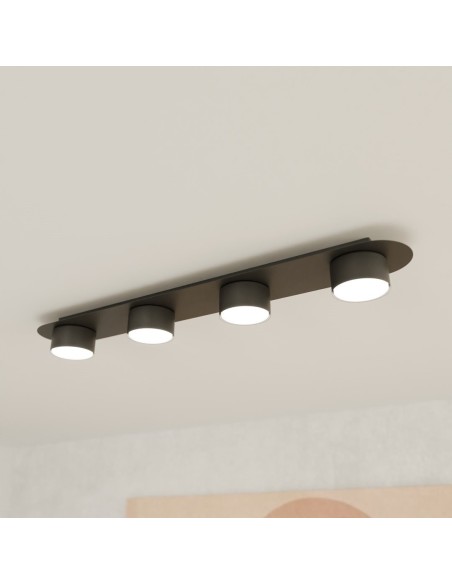 Lampa sufitowa DIAZ 4 black EMIBIG