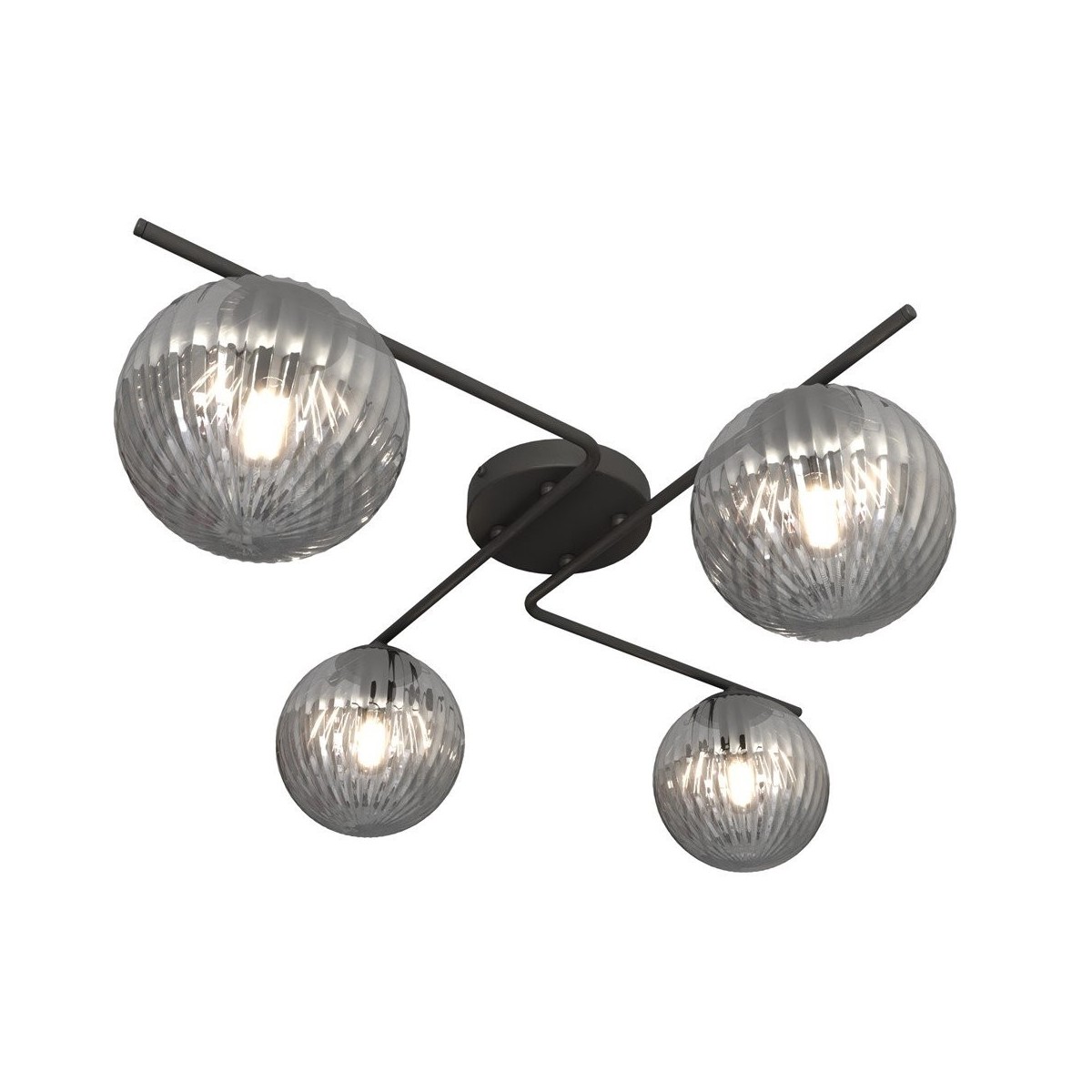 Lampa sufitowa VESPA 4 grafit EMIBIG