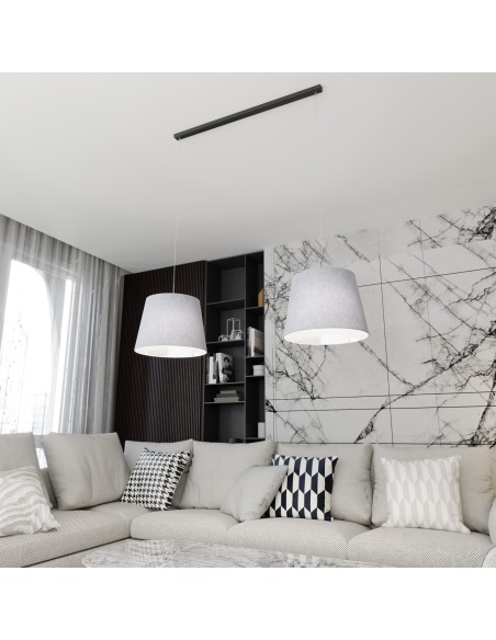 Lampa wisząca EPOCA 2 GREY EMIBIG